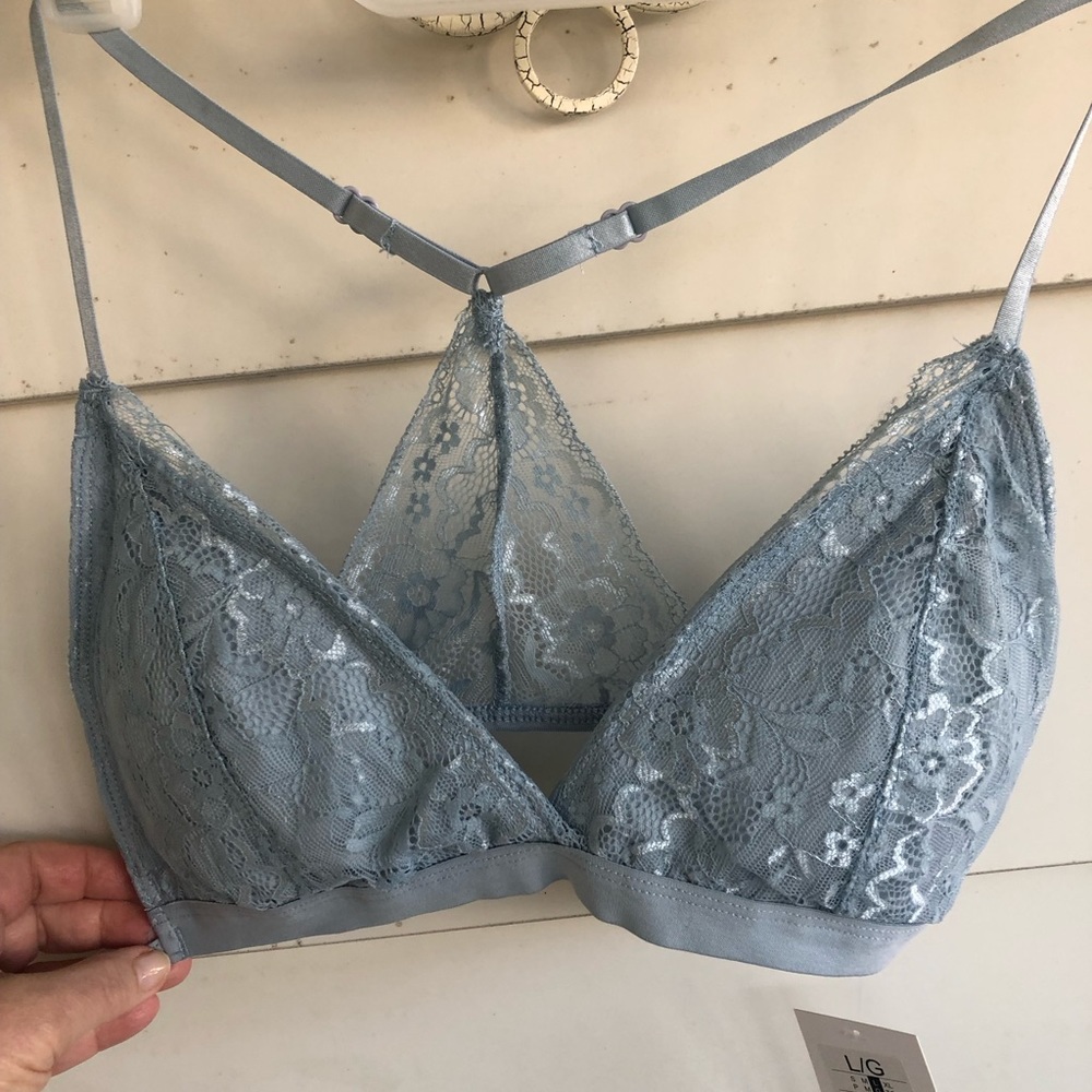 SWS Essentials NWT Blue Lace Bralette